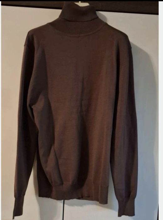 Brązowy nowy golf sweter 36 38 40