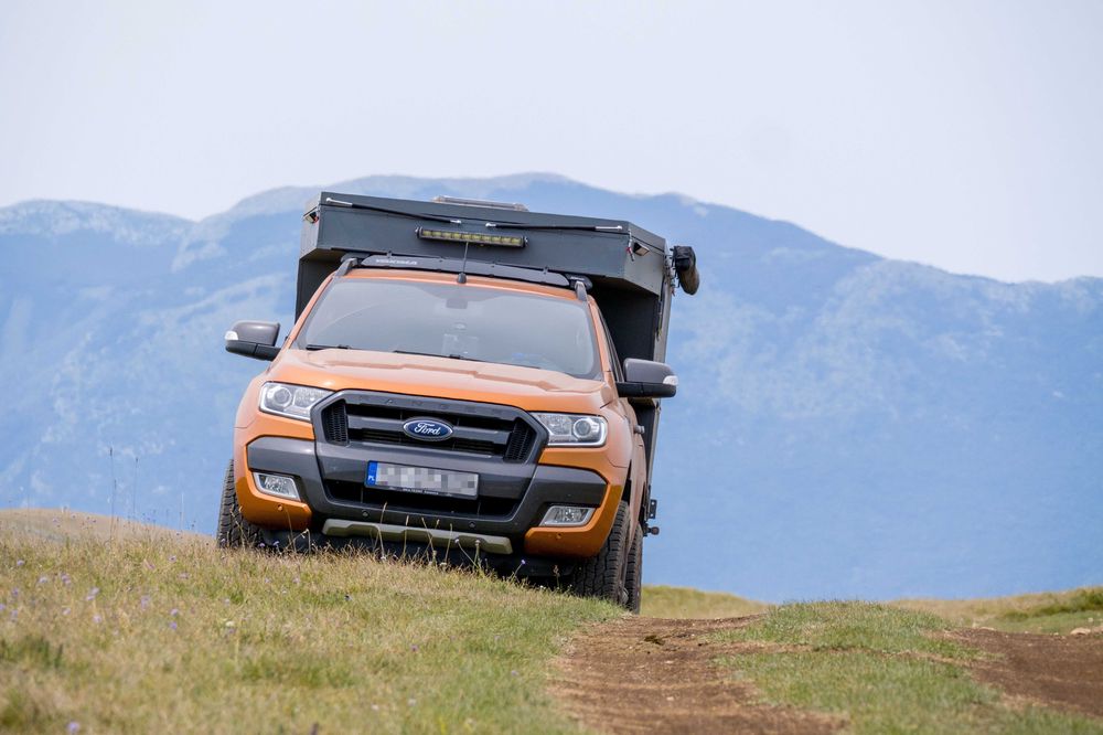 Zabudowa pickup kamper Ford Ranger i inne.