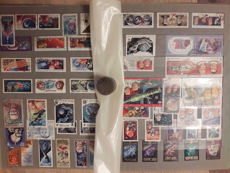 Почтовые марки разной тематики