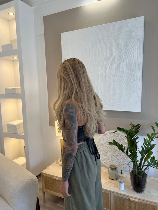 Peruca 100% Cabelo Humano 60cm