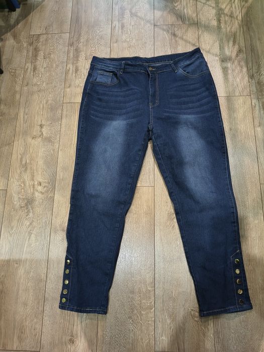 Damskie spodnie jeansowe 3XL