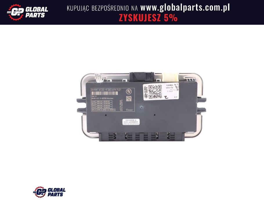 BMW F10 Moduł Sterownik Świateł ECU TEMIC