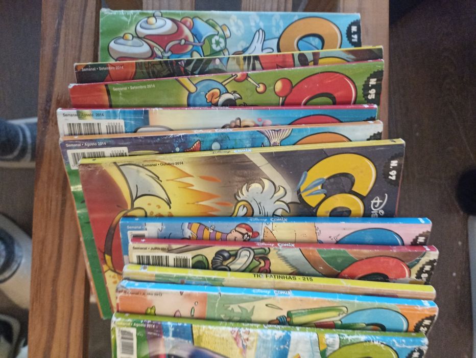 15 Livros BD Disney.