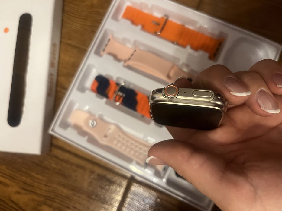 Smartwatch com 4 bracelets