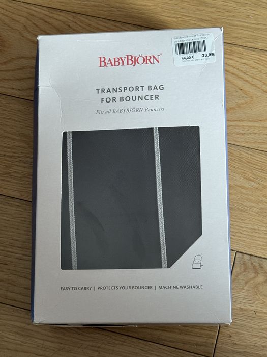 Espreguiçadeira BABYBJÖRN BalanceSoft +Arco Brinquedo +Saco transporte