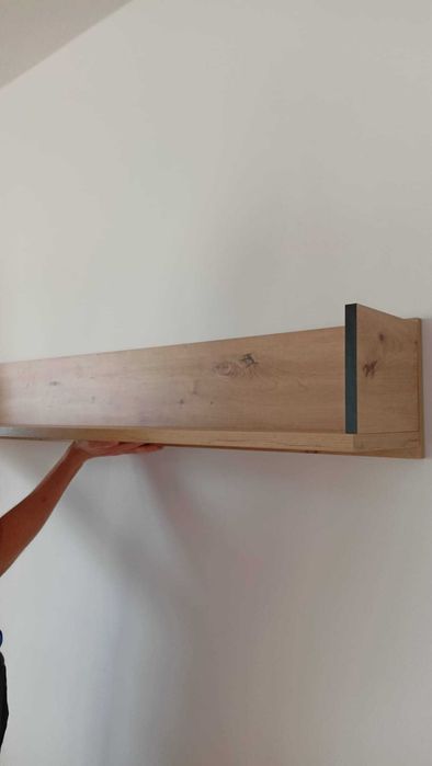 Półki industrialne LOFT, dąb artisan