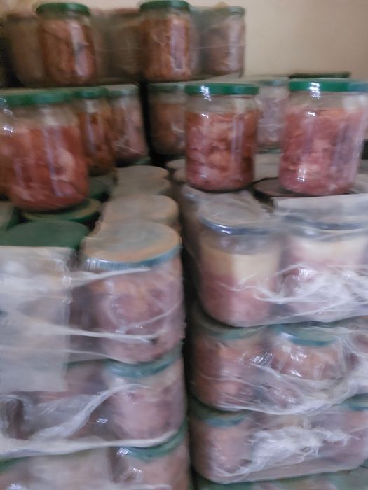 Консервы свинные для животных