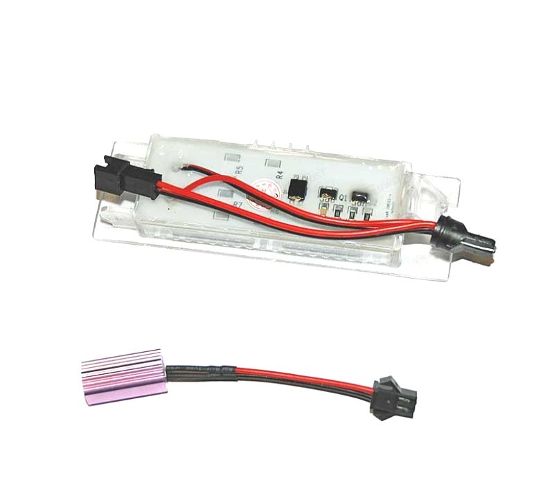 LUZ DE MATRICULA LED OPEL ZAFIRA B ASTRA H CORSA D INSIGNIA VECTRA C IX35 LED CANBUS