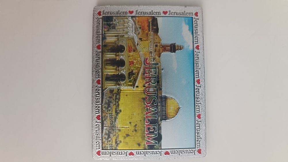 Nowy magnes na lodówkę Jerozolima Izrael Jerusalem