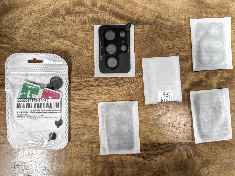 8 Vidros temperados premium + 13 capas Samsung S25 Ultra