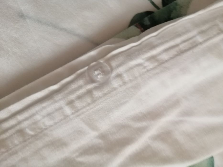 Capa de edredão de casal, com almofadas, nova!