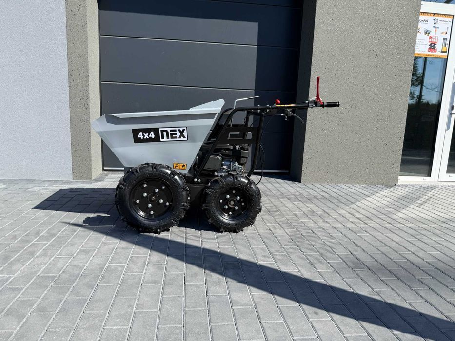 Taczka 300kg 400kg wozidło spalinowe Loncin 4,5 KM budowlane ogród 4x4