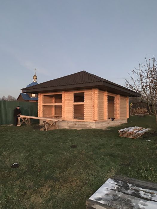 Готові домокомплекти дерев'яних будинків