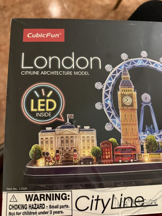 Тривимірний пазл CubicFun City line Лондон