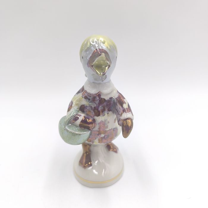 Steatyt Katowice Gąska Balbinka Figurka Vintage Retro