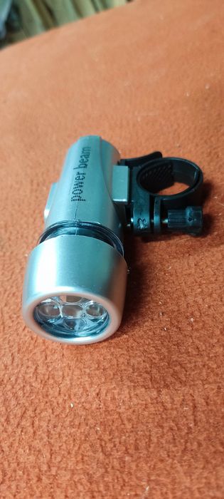 Zestaw lampek rowerowych LED safe guard