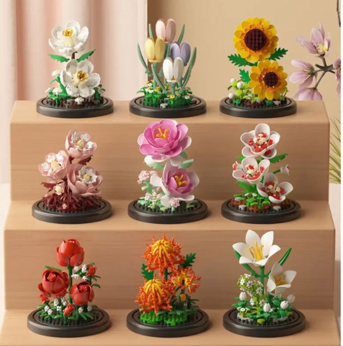 лего квіти фігурки