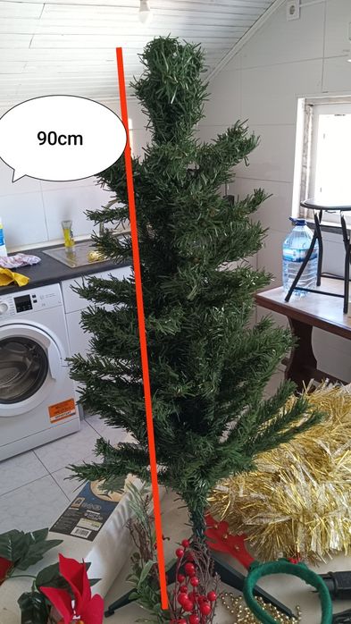 Árvore de natal e enfeites