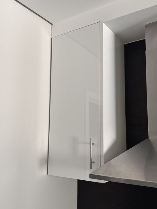 Portas/frentes de cozinha branco brilho - NOVAS - conjunto completo