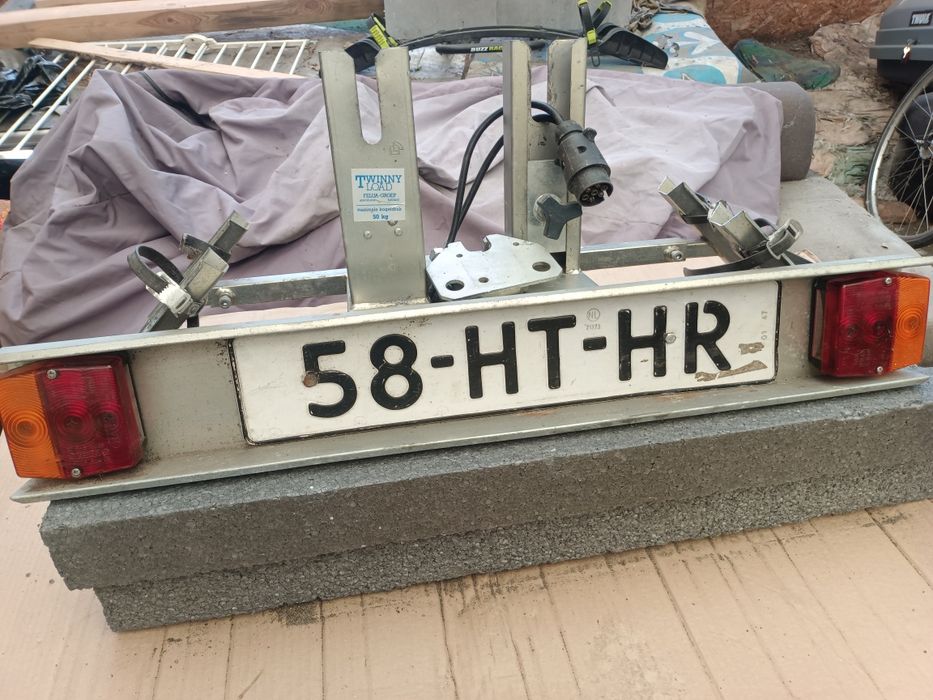 Bagażnik na hak 2 rowery