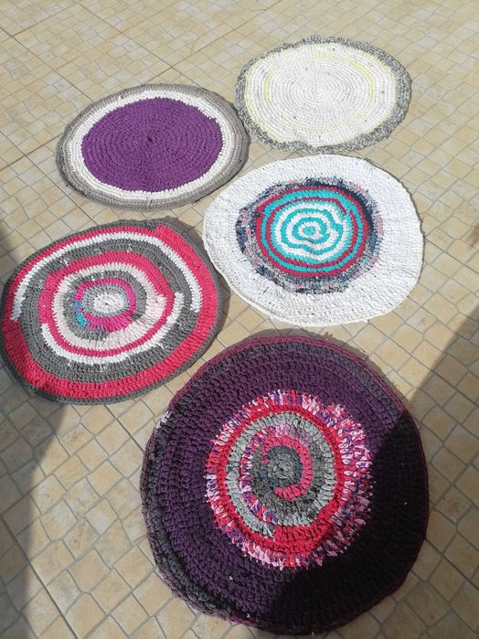 Tapetes, fabrico manual