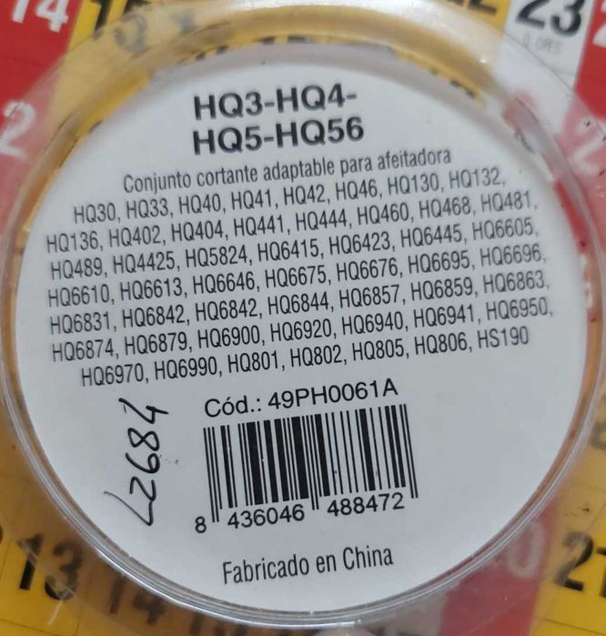 Cabeças Maquina de barbear