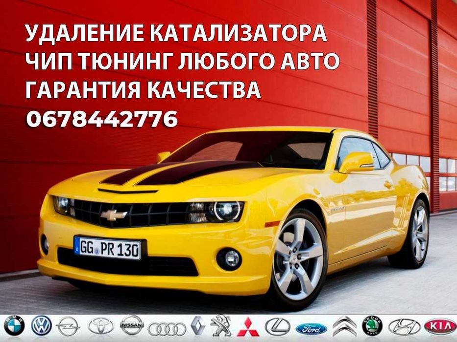 Удаление Замена Катализатора DPF ЕГР Чип Тюнинг ЭБУ Eвро 2 ошибки Чек