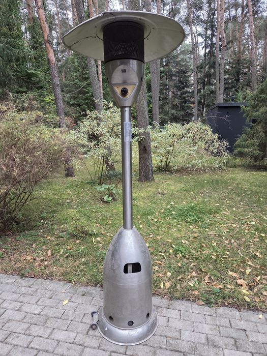 Parasol grzewczy gazowy z nierdzewki 11 kW