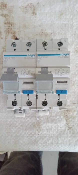 УЗО hager C25 2p