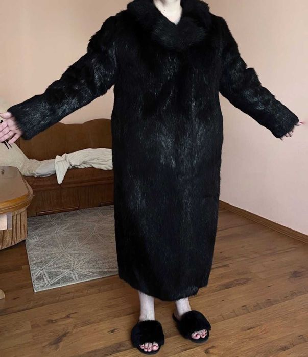 Натуральна шуба з нутрії