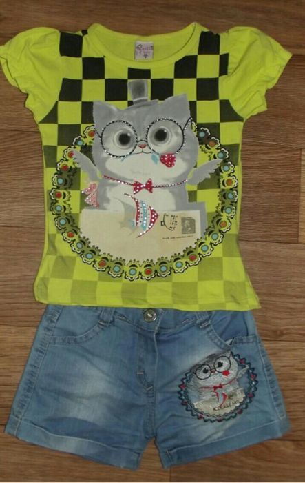 Футболка и шорты 2-3 года