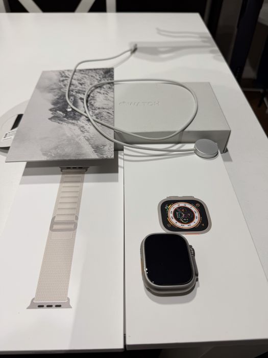 Apple Watch Ultra 1 49mm Titanium GPS + Cellular | IDEALNY | 86% | KOMPLET