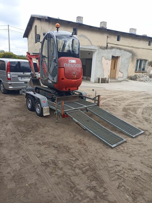 Wacker neuson 1503 razem z lawetą.