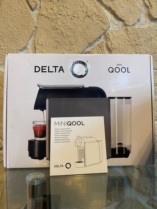 Ekspres kapsułkowy Delta Q Mini QOOL - nowy, szary