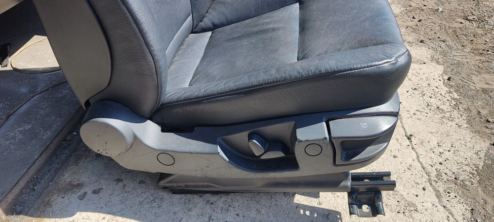 Fotele BMW  E61 skóra grzane