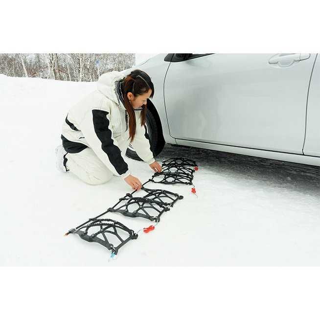 łańcuchy śnieżne premium, made in Japan, 15-18", NOWE