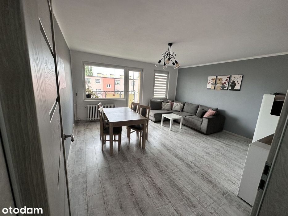 46 m² | 2 pokoje | balkon | piwnica | pełne wyposażenie | Grudziądz