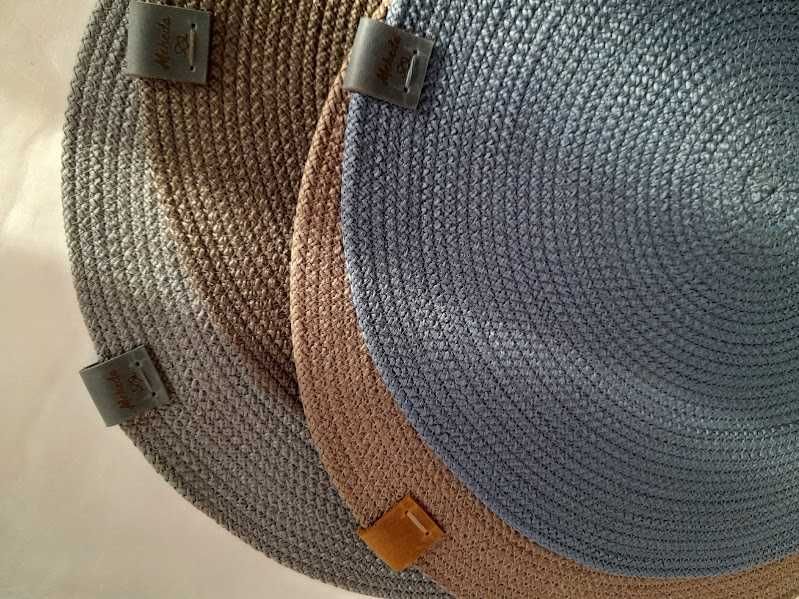 Набір з 6 килимків турбота для столу в асортименті. Handmade Placemats