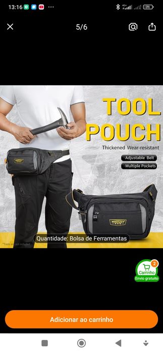 Bolsa de cintura XL