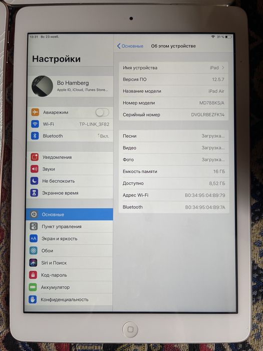 iPad на запчасти с Европы