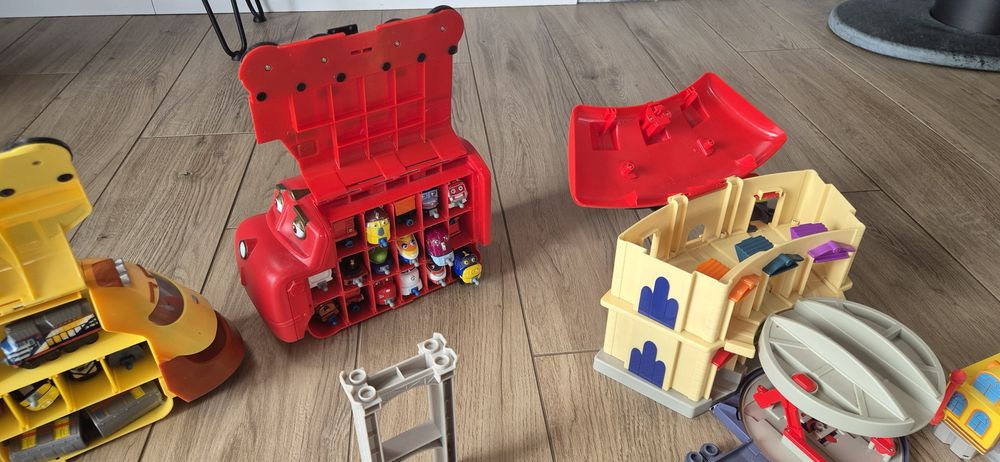 Chuggington Stacyjkowo  Wielki Zestaw  stan idealny
