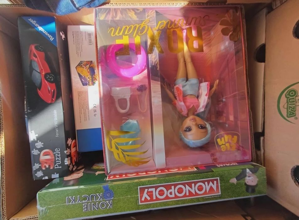 Paleta MIX nowe rzeczy zabawki narzędzia karton mix