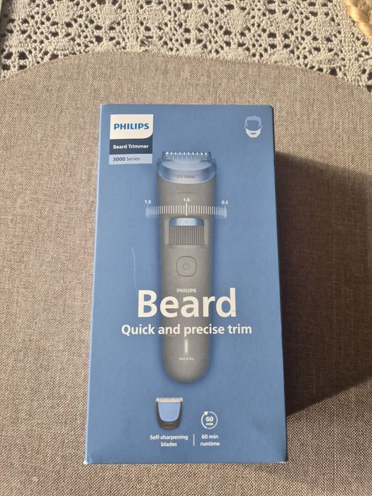Trymer do brody włosów Philips seria 3000