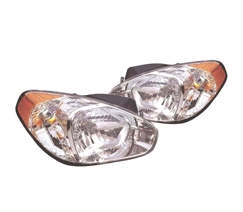FARÓIS OPTICAS COM REGULAÇÃO ELÉCTRICA HYUNDAI ACCENT 3 4P 06-11