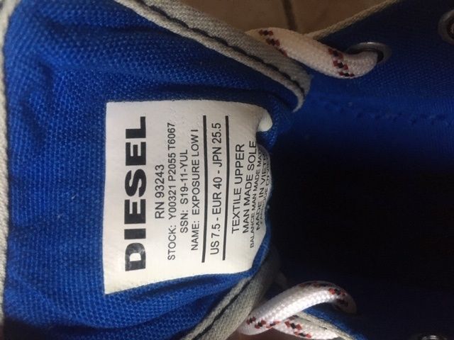 Кеди DIESEL, оригінал