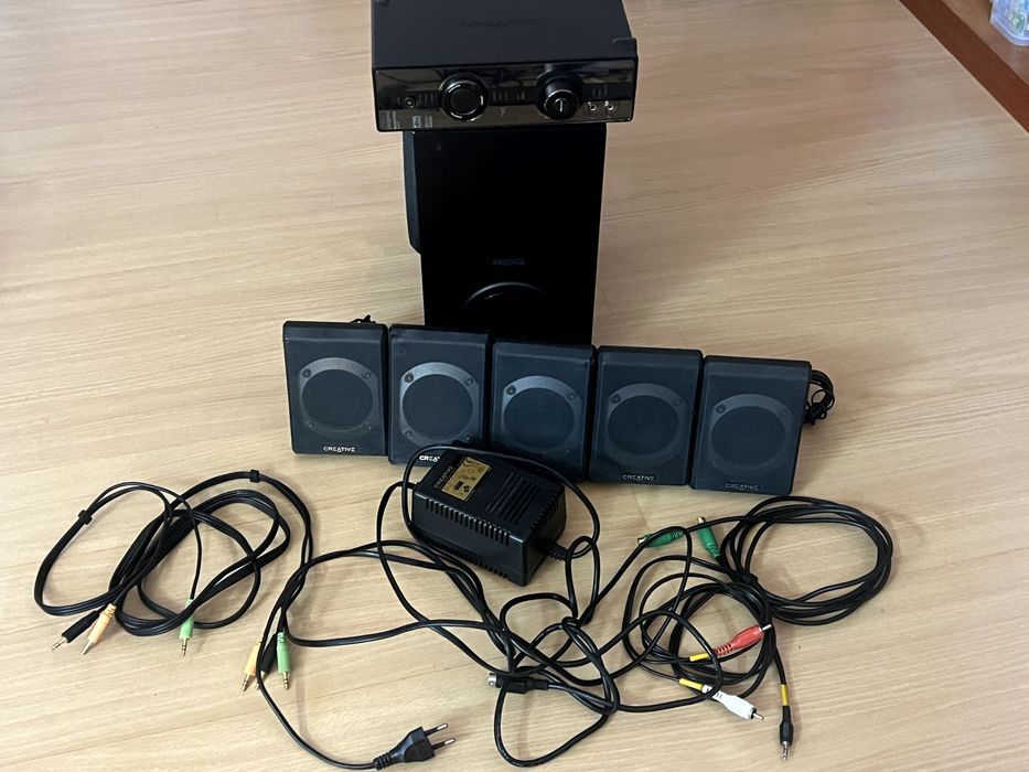 Creative Inspire GD580 5.1 com descodificador Dolby/DTS