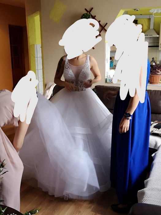 Suknia ślubna biała