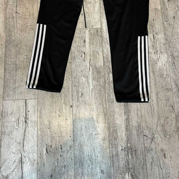 Czarne męskie spodnie dresowe Adidas