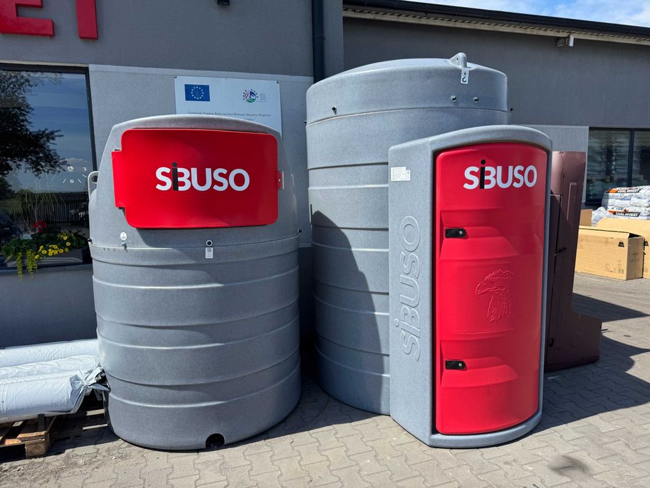 Zbiornik Na Olej Napędowy 2500L Dwupłaszczowy Dystrybutor ON Pompa 230V Licznik Pistolet Rolnictwo Transport NVC2500