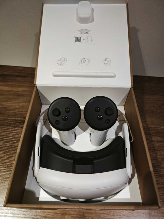 Meta Quest 3 128GB + BOBOVR M3 Pro + kabel Link 5m Kraków Podgórze